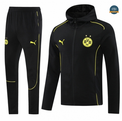 Buscar Chaqueta Chándal Borussia Dortmund Equipación Sombrero negro 2024/2025