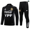 Outlet Chándal Fútbol Argentina Enfant Equipación negro/Blanco 2025/2026