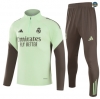 Outlet Chándal Fútbol Real Madrid Enfant Equipación verde/marrón 2025/2026