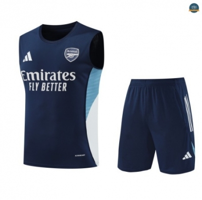 Tailandia Camiseta Sin Mangas Arsenal Equipación Azul marino/Blanco/Azul 2025/2026