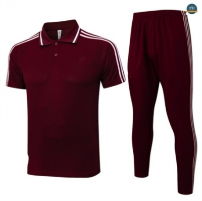 Outlet Bayern Munich Polo + Pantalones Equipación rojo/Blanco 2025/2026