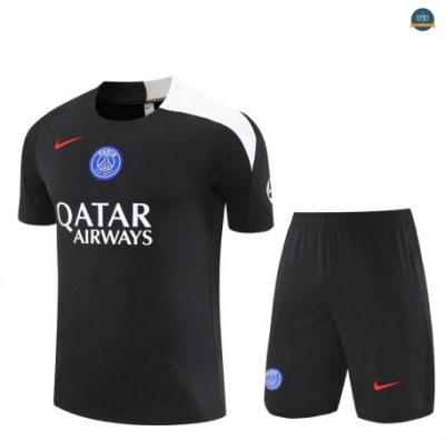 Hacer Paris Saint Germain + Pantalón Equipación negro/Blanco 2025/2026