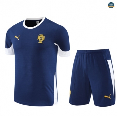 Tienda Portugal Enfant + Pantalón Equipación Azul/Blanco 2025/2026