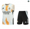 Nuevas sin mangas Real Madrid Equipación Blanco/negro/Azul claro 2025/2026