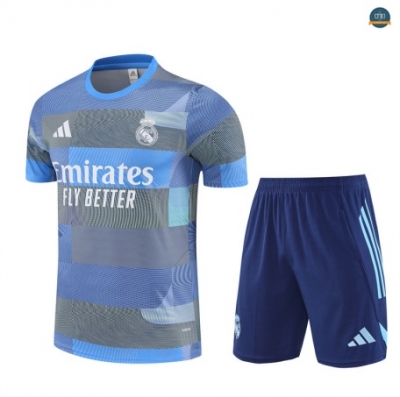 Ofertas Real Madrid + Pantalón Equipación Azul claro 2025/2026