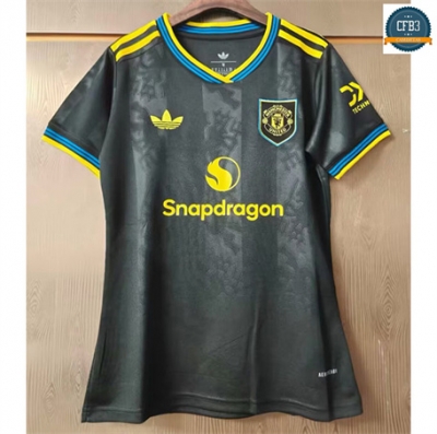 Camiseta futbol Manchester United Mujer 3ª Equipación 2025/2026