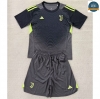 Camiseta futbol Juventus Niño Equipación Portero Negro 2025/2026