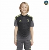 Camiseta futbol Juventus Niño Equipación Portero Negro 2025/2026