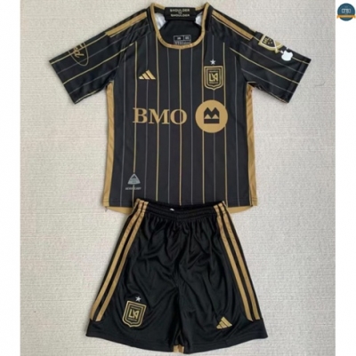 Camiseta futbol Los Angeles FC Niño Equipación Negro 2025/2026