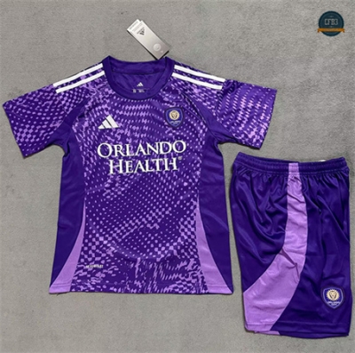 Nuevas Camiseta futbol Orlando City Niño 1ª Equipación 2025/2026