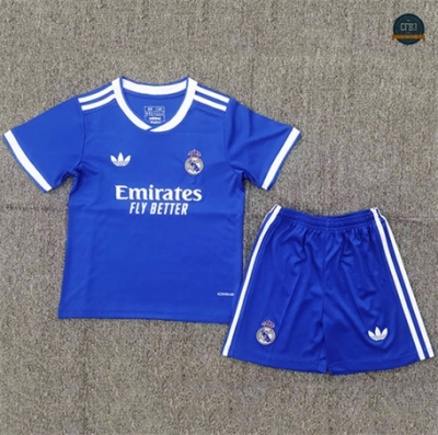 Diseñar Camiseta futbol Real Madrid Niño Equipación Azul 2025/2026