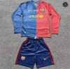 Nuevas Camiseta futbol Retro 2008-09 Barcelona Niño ucl 1ª Equipación Manga Larga