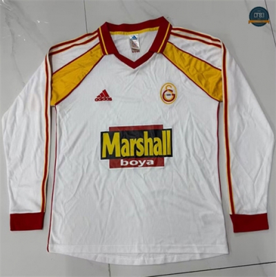 Camiseta futbol Retro 1999-00 Galatasaray 2ª Equipación Manga Larga