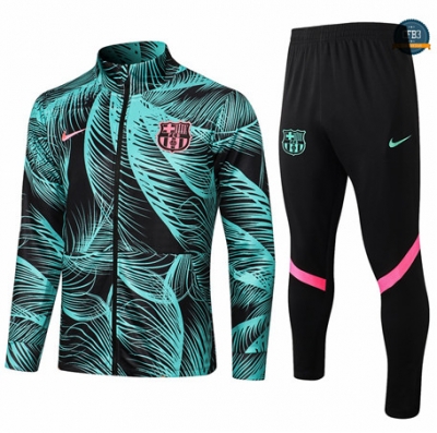 Cfb3 Chaqueta Chandal Barcelona Equipación Verde 2021/2022