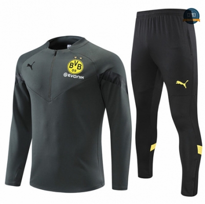 Cfb3 Camiseta Chándal Borussia Dortmund Equipación Gris 2022/2023 C063