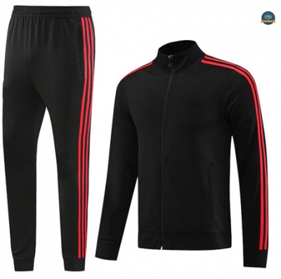 Nuevas Cfb3 Chaqueta Chándal Manchester United Equipación Negro 2023/2024 replicas