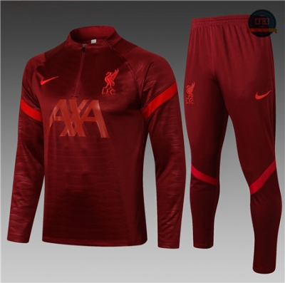 Cfb3 Chandal Niños Liverpool Equipación Rojo 2021/2022