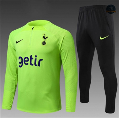 Cfb3 Camiseta Chándal Niños Player Tottenham Hotspur Equipación Verde/Negro 2022/2023 C357