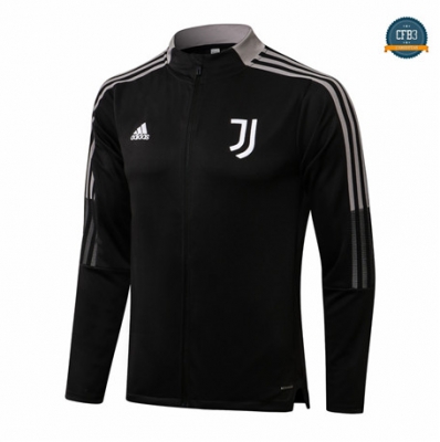 Cfb3 Camisetas Chaqueta Juventus Equipación Negro 2021/2022