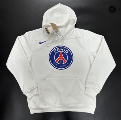 Cfb3 Camisetas Sudadera con Capucha PSG Equipación Blanco 2024/2025