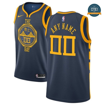 cfb3 camisetas Custom, Golden State Warriors 2018/19 - City Edition