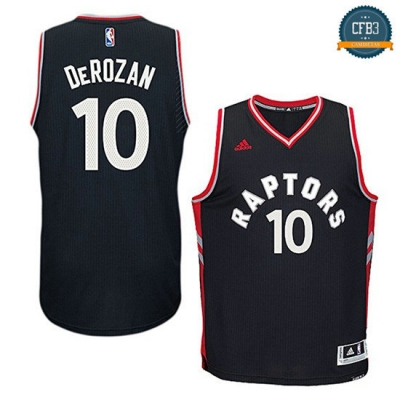 cfb3 camisetas DeMar DeRozan, Toronto Raptors - Negro