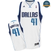 cfb3 camisetas Dirk Nowitzki Dallas Mavericks [Blanco]