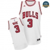 cfb3 camisetas Dwyane Wade, Chicago Bulls [Blanco]