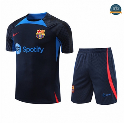 Cfb3 Camiseta Entrenamiento Barcelona + Pantalones Equipación Azul 2022/2023 f325