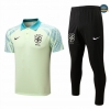 Cfb3 Camiseta Brasil + Pantalones Equipación Amarillo/Negro 2022/2023 C498