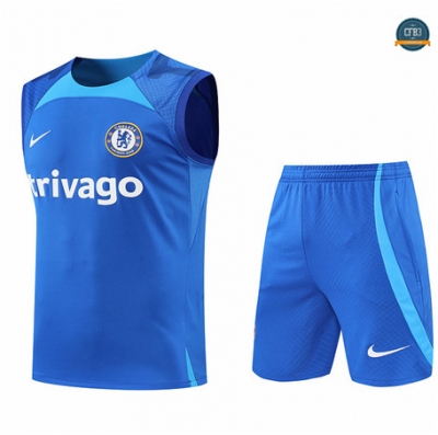 Cfb3 Camiseta Chelsea Chaleco Pantalones Equipación Azul 2022/2023 C529