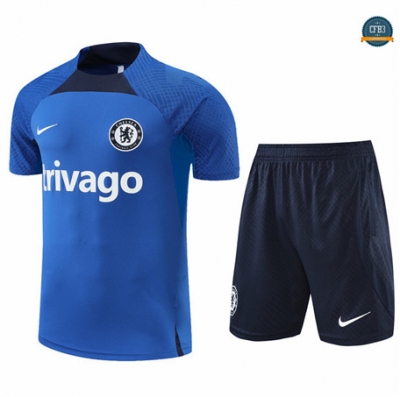 Cfb3 Camiseta Chelsea + Pantalones Equipación Negro 2022/2023 C540