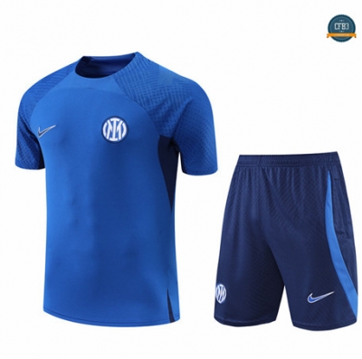 Cfb3 Camiseta Inter Milan + Pantalones Equipación Azul 2022/2023 C583