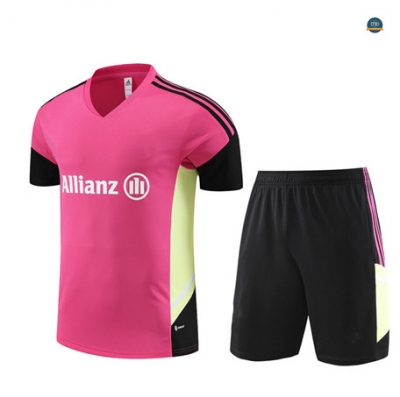 Nuevas Cfb3 Camiseta Entrenamiento Juventus + Pantalones Cortos Equipación Rosa 2023/2024 replicas
