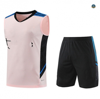 Diseñar Cfb3 Camiseta Entrenamiento Manchester United Chaleco Pantalones Equipación Rosa 2023/2024 baratas