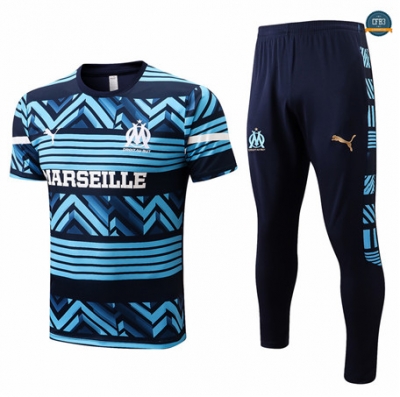 Cfb3 Camiseta Marsella + Pantalones Equipación Azul 2022/2023