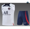 Cfb3 Camiseta Paris Paris Saint Germain Chaleco Pantalones Equipación Blanco/Azul Profundo 2022/2023 C457