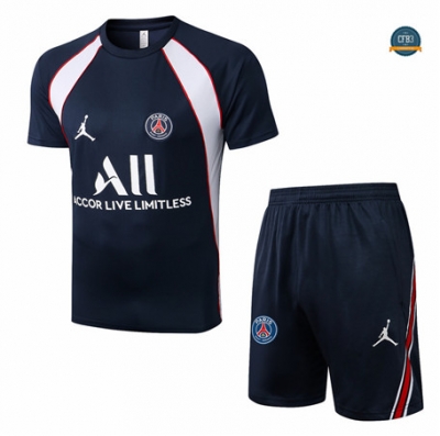Cfb3 Camiseta Paris Paris Saint Germain + Pantalones Equipación Azul Profundo 2022/2023 C482