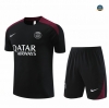 Cfb3 Camisetas Entrenamiento Paris Saint Germain + Pantalón Corto Equipación negro 2024/2025