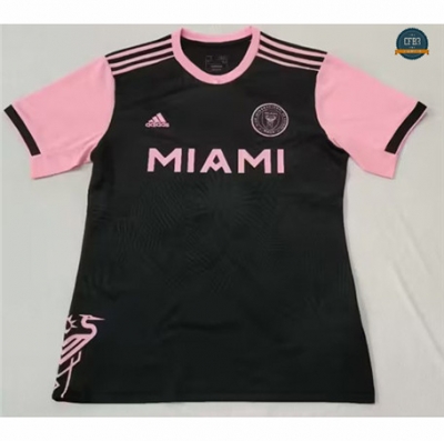 Cfb3 Camiseta Inter Miami Equipación Negro/Rosa 2023/2024