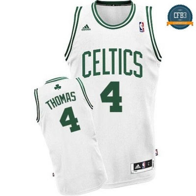 cfb3 camisetas Isaiah Thomas, Boston Celtics [Blanco]