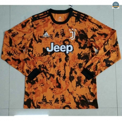 Cfb3 Camisetas Juventus Naranja Manga Larga 2020/2021
