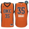 cfb3 camisetas Kevin Durant, OKC Alternate - Sunset