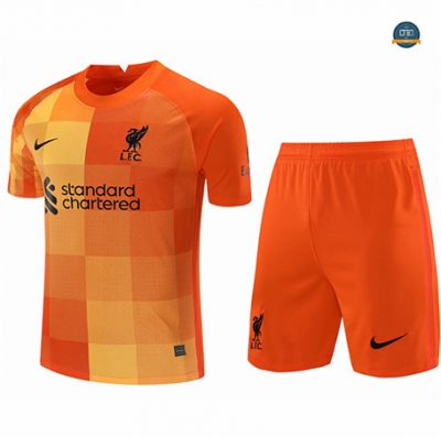 Cfb3 Camiseta Liverpool Portero + Pantalones Naranja 2021/2022