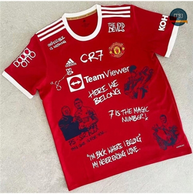 Cfb3 Camiseta Manchester United 1ª Equipación Edición especial 2021/2022