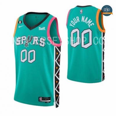 Replicas Cfb3 Camiseta Custom, San Antonio Spurs 2022/23 - City