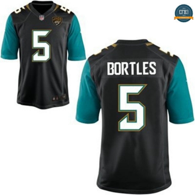 cfb3 camisetas Blake Bortles, Jacksonville Jaguars - Negro