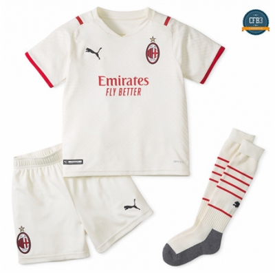 Cfb3 Camiseta AC Milan Niños 2ª Equipación 2021/2022