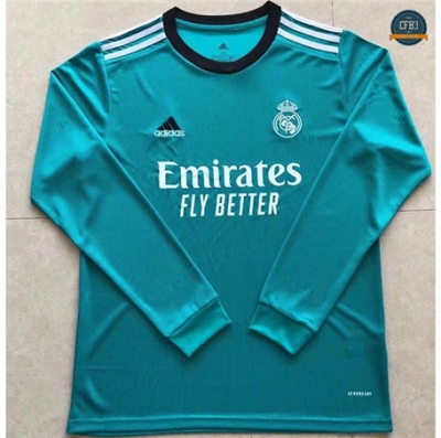 Cfb3 Camiseta Real Madrid 3ª Equipación Manga Larga 2021/2022