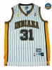 cfb3 camisetas Reggie Miller, Indiana Pacers [Blanca]